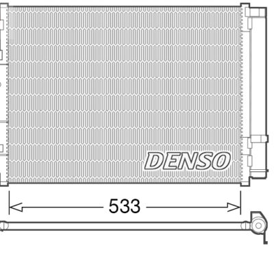 Condensador, Aire Acondicionado Hyundai ix35 · DCN41004