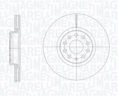 Disco De Freno VW Tiguan · 361302040126