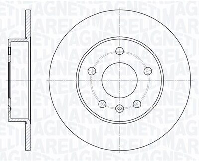 Disco De Freno Opel Meriva B VAN · 361302040141