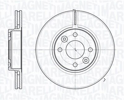 Disco De Freno Nissan Micra III · 361302040162