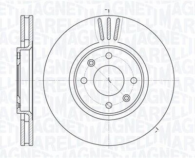 Disco De Freno Citroën C3 Picasso · 361302040172