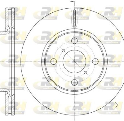 Disco De Freno Toyota Yaris · 61169.10