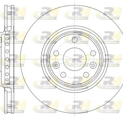 Disco De Freno Renault Laguna III · 61345.10