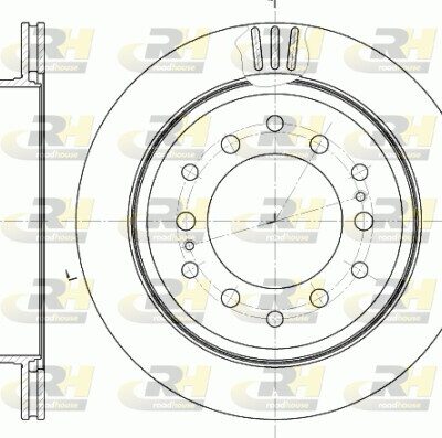 Disco De Freno Toyota Land Cruiser Prado · 6956.10