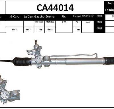 Engranaje De Dirección Kia RIO II Sedán · CA44014