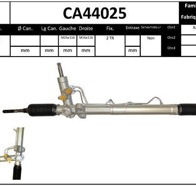 Engranaje De Dirección Kia Carens III Monospace · CA44025