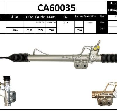Engranaje De Dirección Nissan Navara NP300 · CA60035