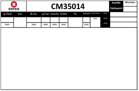 Engranaje De Dirección Hyundai ix35 · CM35014