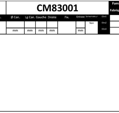 Engranaje De Dirección Ssangyong Korando · CM83001