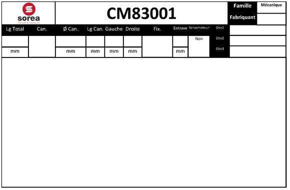 Engranaje De Dirección Ssangyong Korando · CM83001