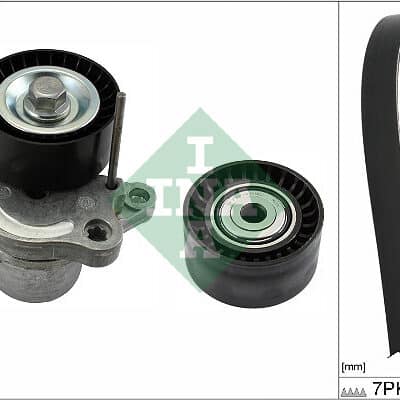 Juego De Correas Trapeciales Poli V Renault Master III Caja/chasis · 529 0317 10
