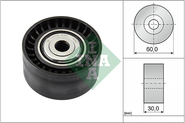 Polea Inversión/Guía, Correa Poli V Renault Master III Caja/chasis · 532 0534 10