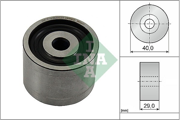 Polea Inversión/Guía, Correa Distribución SEAT Ibiza IV · 532 0828 10