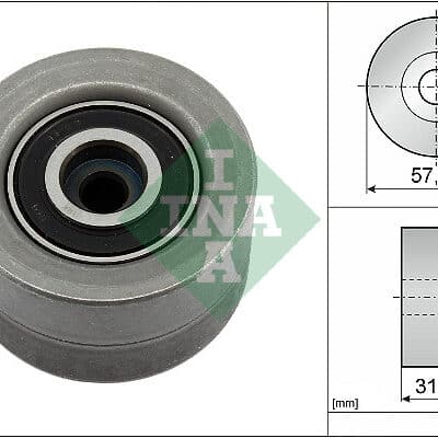 Polea Inversión/Guía, Correa Distribución Skoda Superb III · 532 0992 10