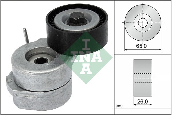 Tensor De Correa, Correa Poli V Opel Meriva B VAN · 534 0053 10
