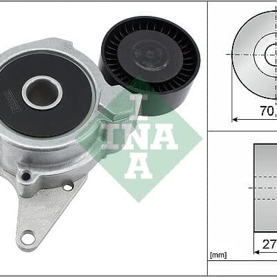 Tensor De Correa, Correa Poli V Toyota Corolla Sedán · 534 0174 10