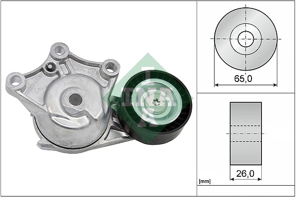 Tensor De Correa, Correa Poli V Peugeot 208 I · 534 0428 10