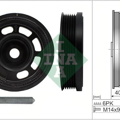 Polea, Cigüeñal SEAT Arona · 544 0172 20