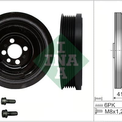 Polea, Cigüeñal SEAT Ibiza IV · 544 0182 20