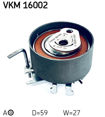 Polea Tensora, Correa Dentada Renault Twingo II · VKM 16002