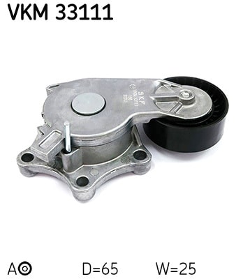 Tensor De Correa, Correa Poli V Peugeot 208 I · VKM 33111