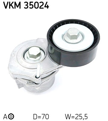 Tensor De Correa, Correa Poli V Opel Astra J GTC · VKM 35024