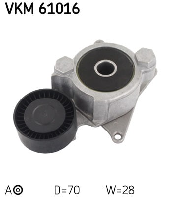 Tensor De Correa, Correa Poli V Toyota Corolla Sedán · VKM 61016