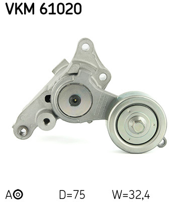 Tensor De Correa, Correa Poli V Toyota Hilux VII Pick-up · VKM 61020