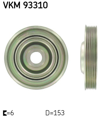 Polea, Cigüeñal Peugeot 3008 I Monospace · VKM 93310