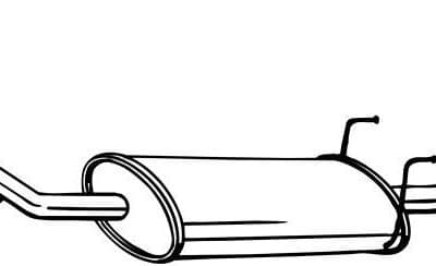 Sistema De Gases De Escape Kia Sorento I VAN · 281-357