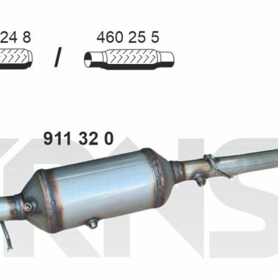 Filtro de partículas Ford Transit Autobús · 911320