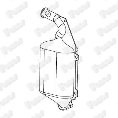 Filtro de partículas Fiat Doblo Autobús · 93289
