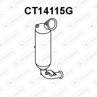 Filtro de partículas Opel Crossland X / Crossland · CT14115G