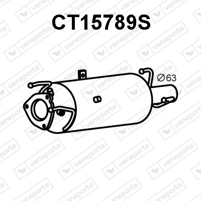 Filtro de partículas Fiat Ducato Caja/chasis · CT15789S