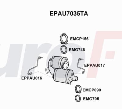 Filtro de partículas SEAT Arona · EPAU7035TA