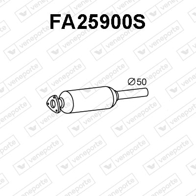 Filtro de partículas Fiat Grande Punto Van · FA25900S