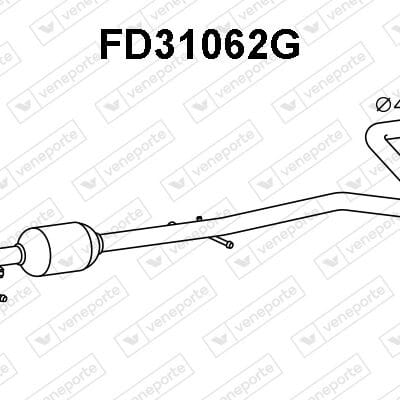 Filtro de partículas Ford Puma · FD31062G