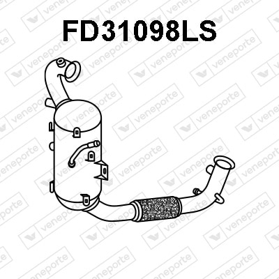 Filtro de partículas Ford Ecosport · FD31098LS