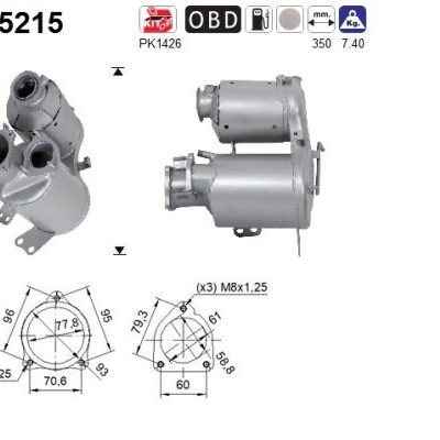 Filtro de partículas Audi Q5 Van · FM5215