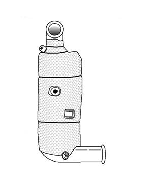 Filtro de partículas Citroën C5 Aircross · G20329