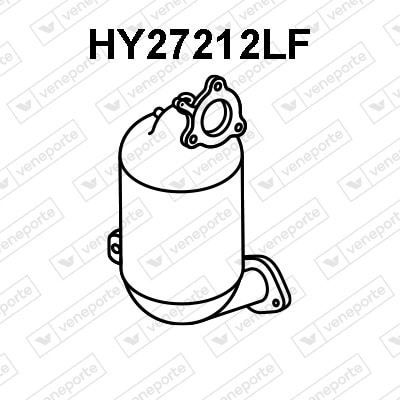 Filtro de partículas Hyundai Tucson · HY27212LF