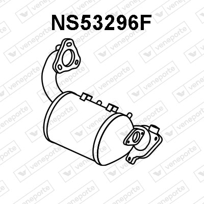 Filtro de partículas Nissan X-trail III · NS53296F
