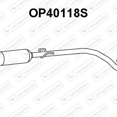 Filtro de partículas Opel Corsa D · OP40118S