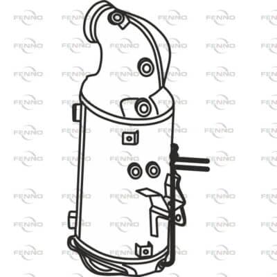 Filtro de partículas Opel Mokka / Mokka X · P8859DPF