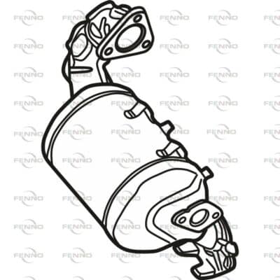 Filtro de partículas Nissan X-trail III · P8932DPF