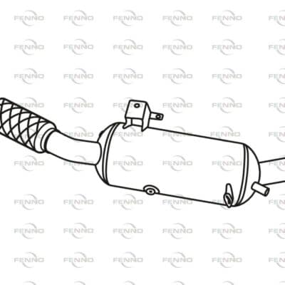 Filtro de partículas Renault Trafic III Caja/chasis · P8935DPF