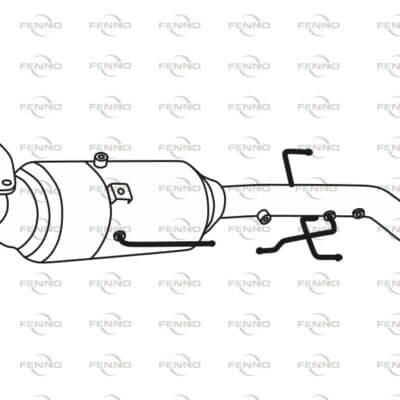 Filtro de partículas Toyota Hilux VII Pick-up · P9837DPF