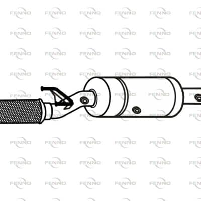 Filtro de partículas Citroën Jumpy II Furgoneta · P9886DPF