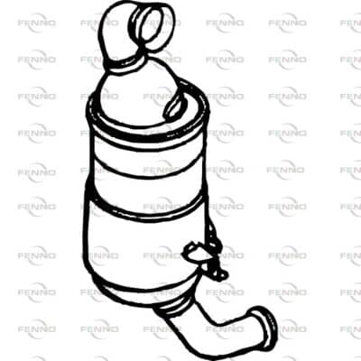 Filtro de partículas Peugeot Partner Origin Furgoneta/monovolumen · P9900DPF
