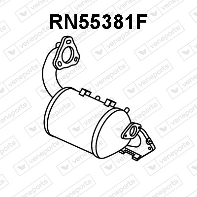 Filtro de partículas Renault Trafic III Furgoneta · RN55381F